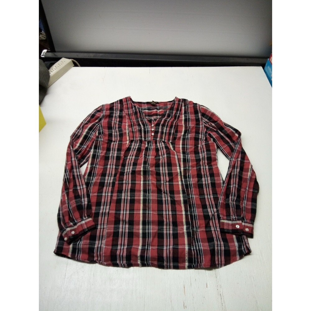 Bit and Bridle Shirt Western Women's Size Medium Long Sleeve Stripes